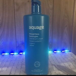 Brand New Aqua Weightless Detangler - Blue 1 Liter